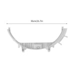 Dryer Bearing Kit WE49X20697 & WE12X83 Replacement Plastic Idler Pulley